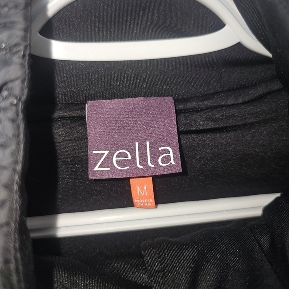 Zella Z Stretch Moto Jacket in Black - Picture 4 of 9